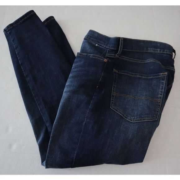 Lucky Brand 7MP10522 Men's Sz 36x30 Dark Blue 412 Athletic Slim Fit Denim Jeans - Picture 7 of 10